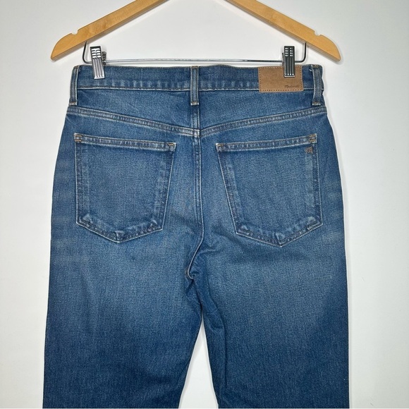 Madewell 27 NWT The 90’s Mid-Rise Straight Jeans Size 27 - Picture 5 of 11